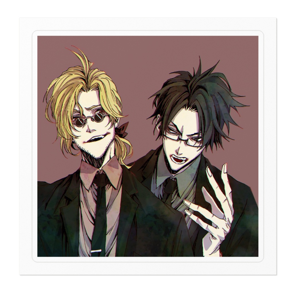 レオン&マコト-ステッカー-