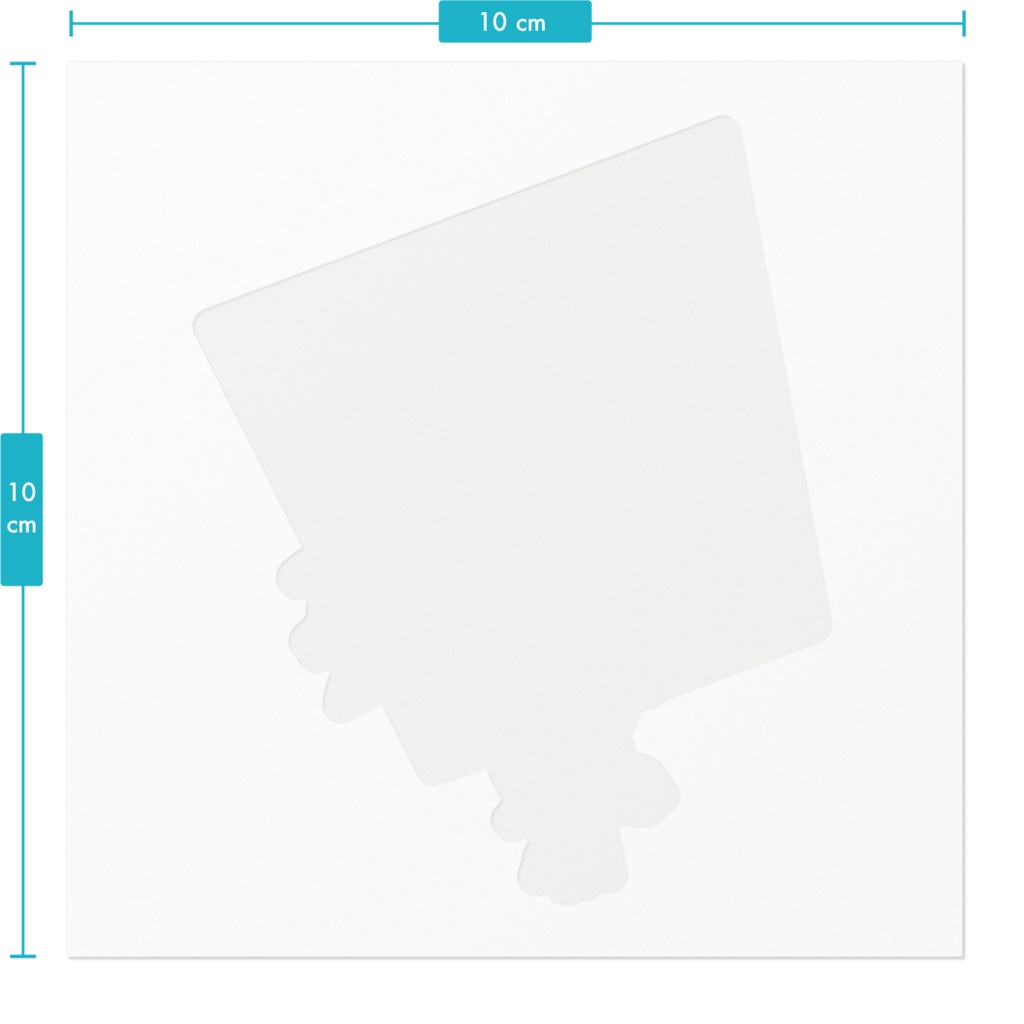 独狼〈DOKURO〉スクエア -ステッカー ver.G-