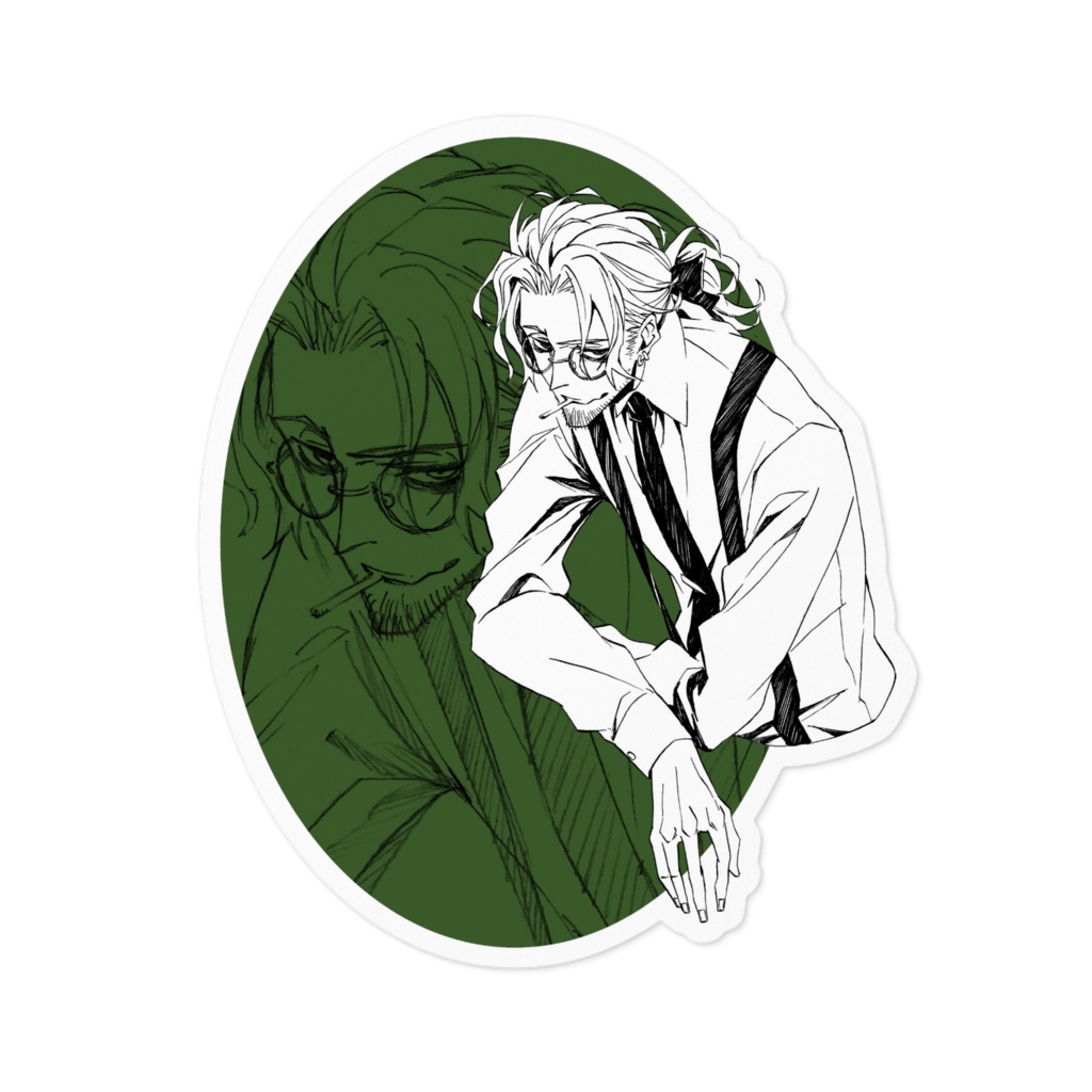 レオン サークル -ステッカーver.F-