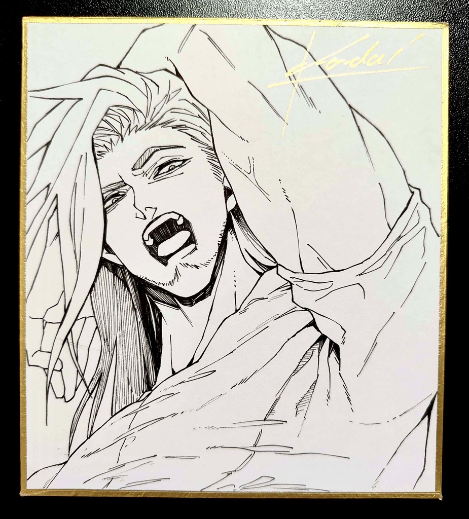 Ko-dai原画色紙 Type-J