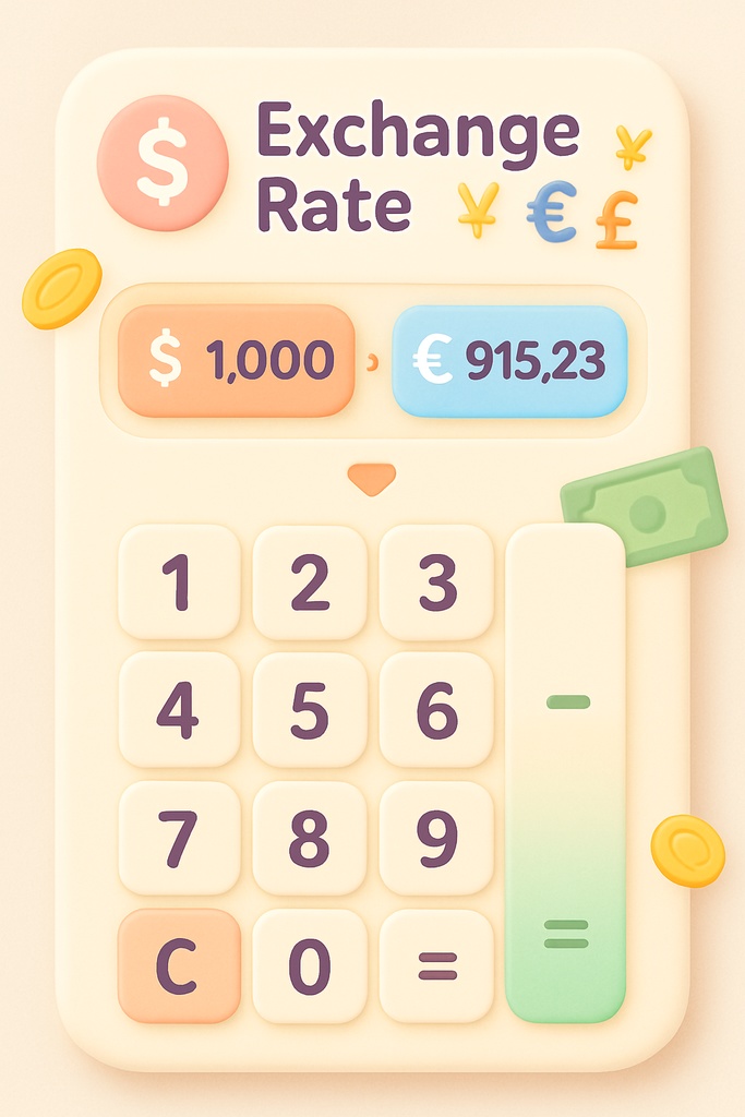 多通貨の為替変換ツール