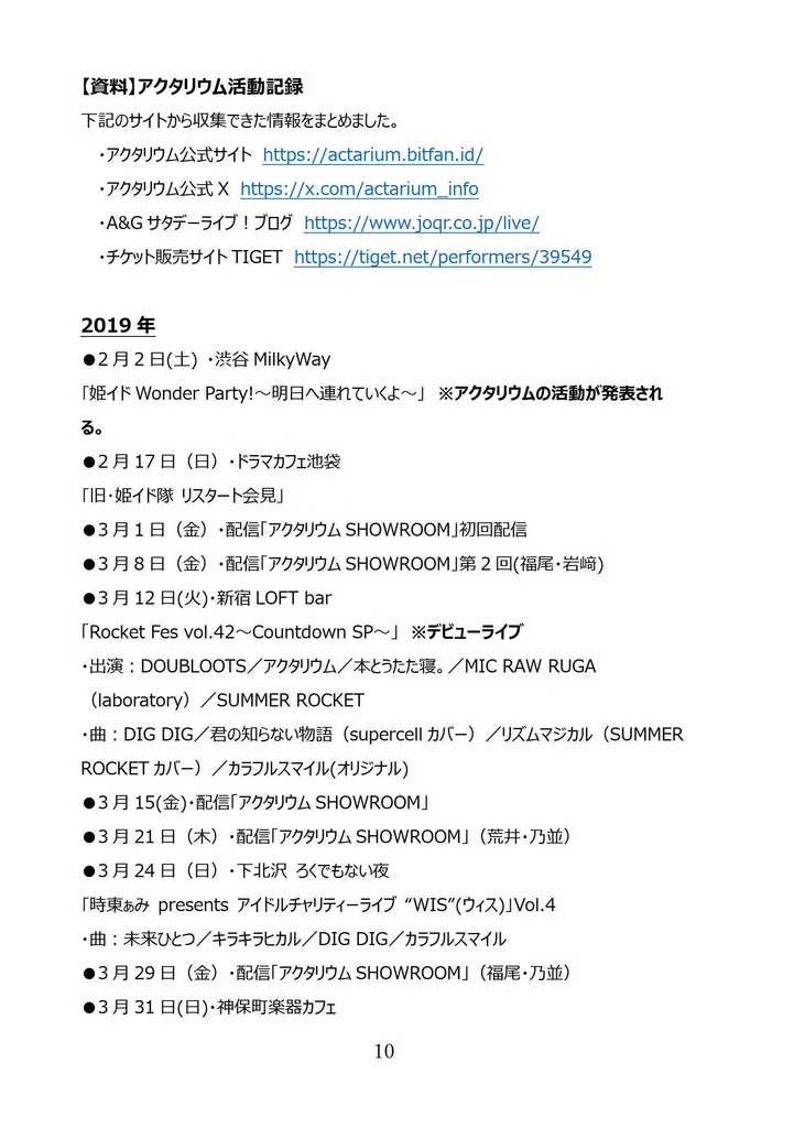 【PDF版】ありがとう!アクタリウム