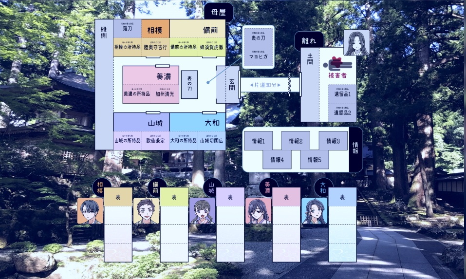 刀剣乱舞×マーダーミステリー「富士八峰に至る春」