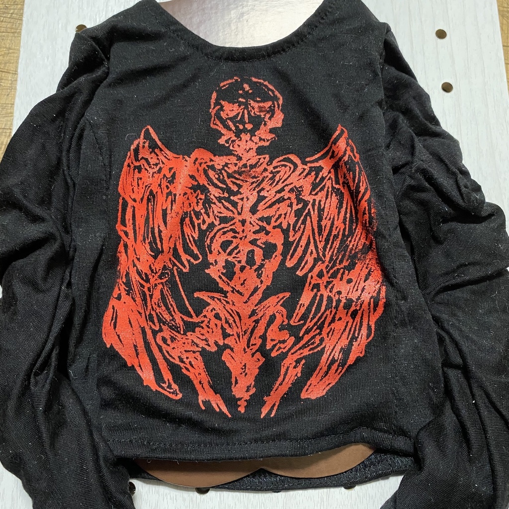 60センチドール用《プリントカットソー》