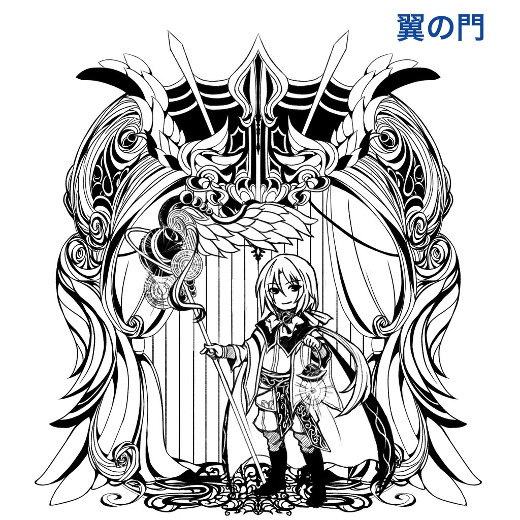 60センチドール用《プリントカットソー》