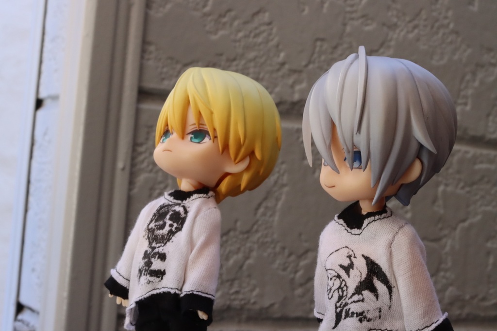 ねんどろいどどーる用洋服セット《髑髏プリントカットソー》