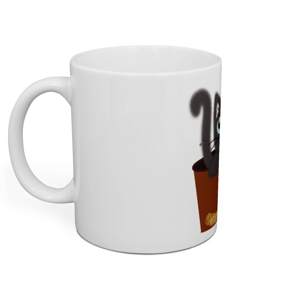 ポットねこ マグカップ