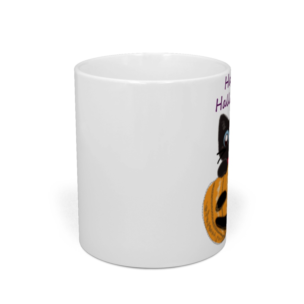ハロウィン(かぼちゃとねこ)マグカップ
