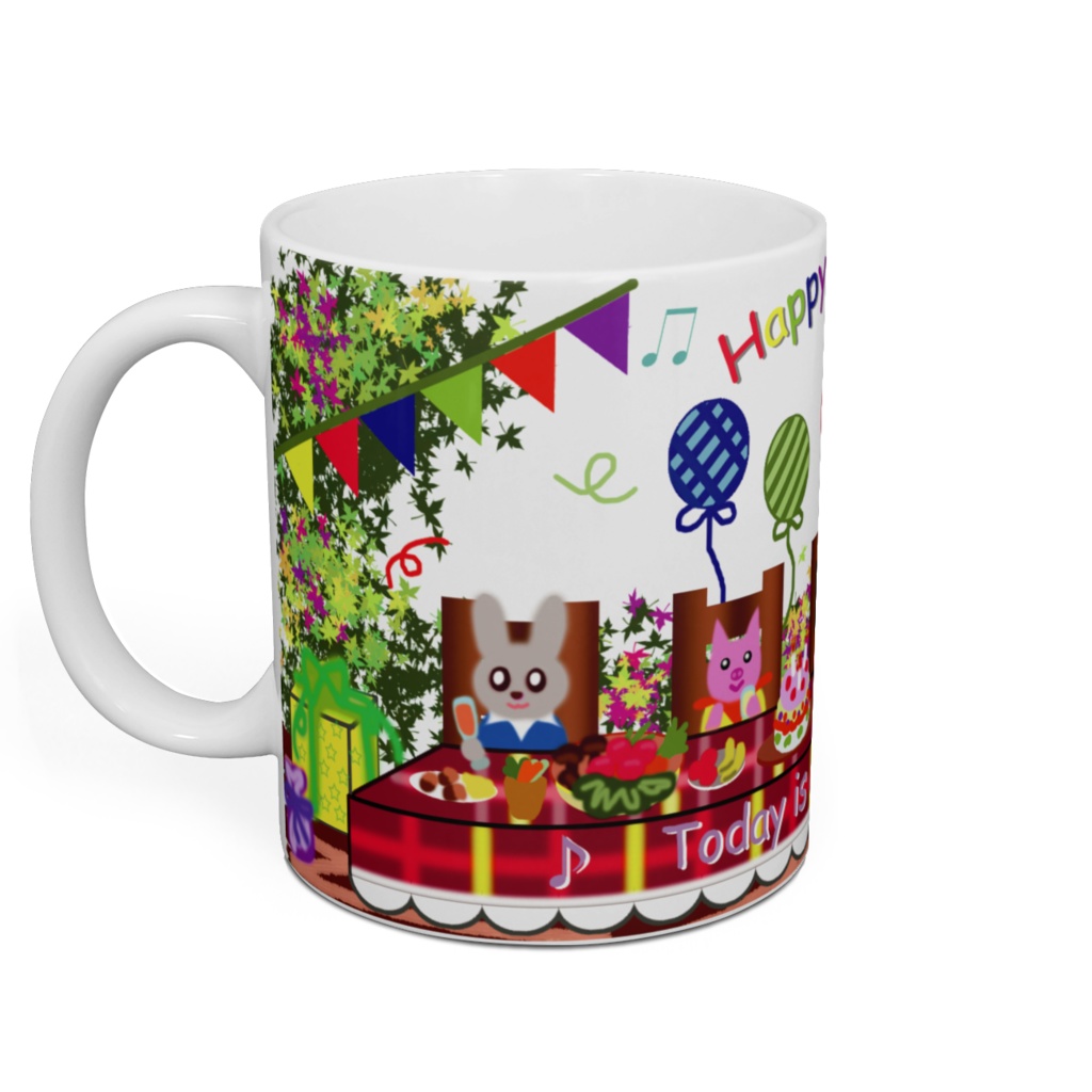 Let's have a party♪ マグカップ