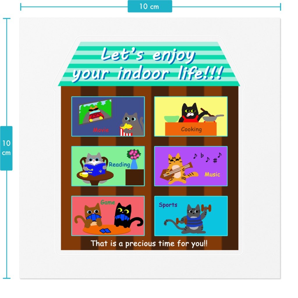 Stay Homeステッカー