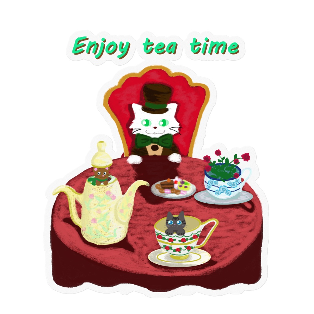 Let's enjoy tea party♪