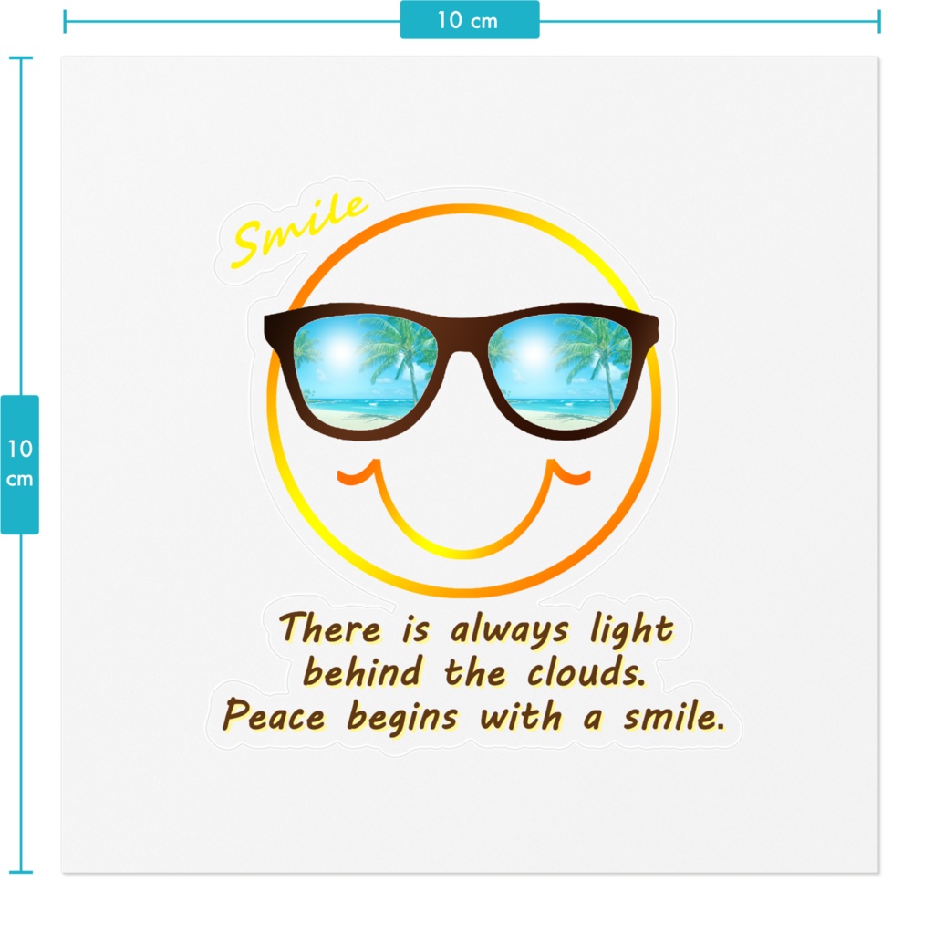 SMILE×サングラス