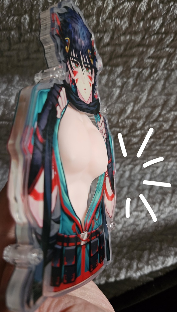 ゼロンの雄っぱいアクリル