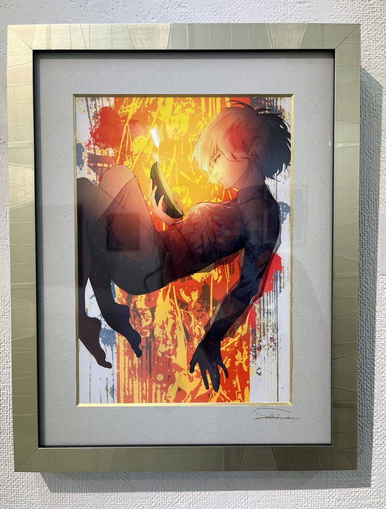 「繕う」複製原画(額入り)