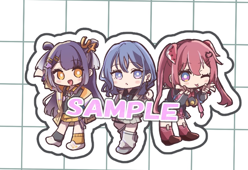 【非公式】らなきゅらステッカー