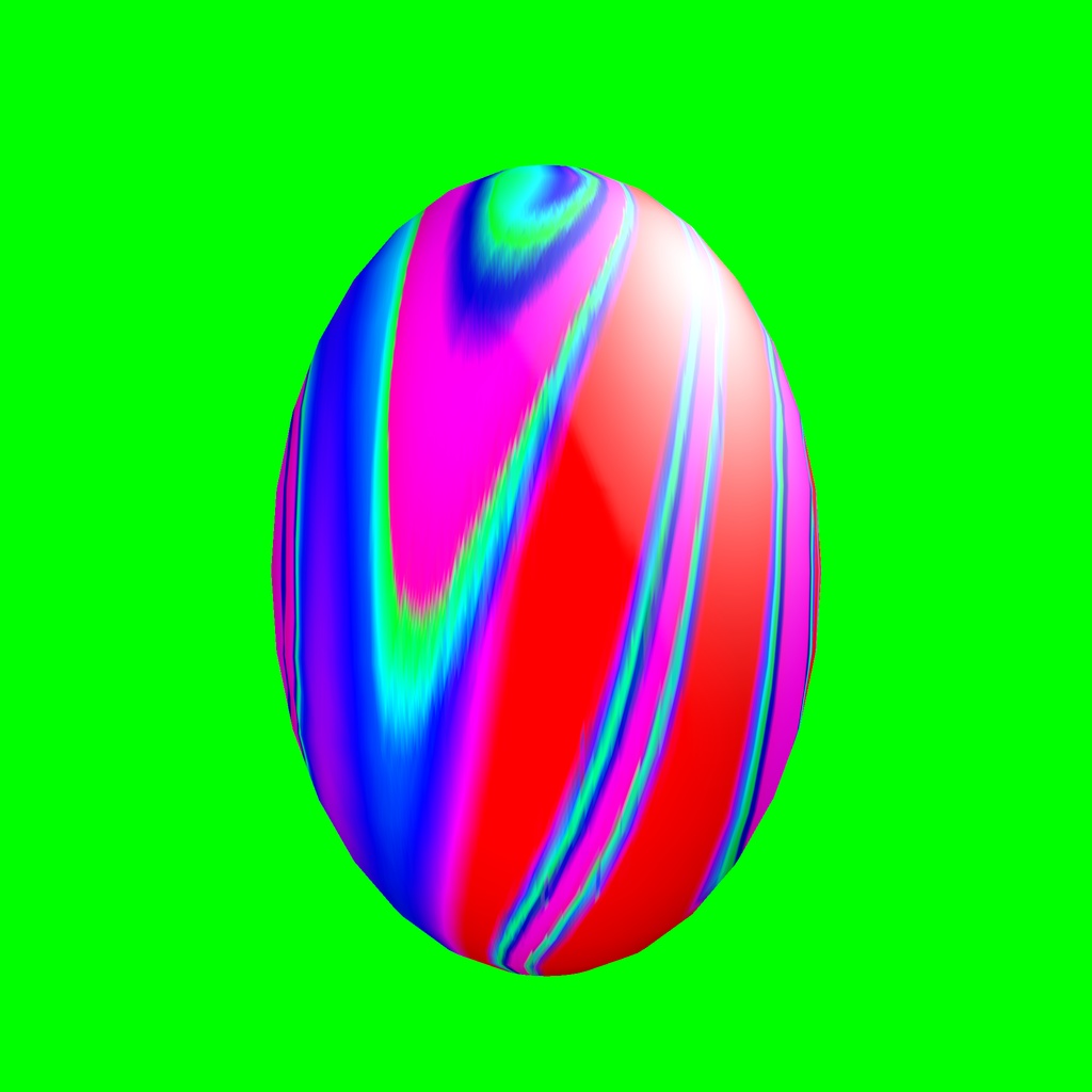 【VRChat向け・Quest対応3Dモデル】ダフニ星人 + おまけ(ダフニ星人の卵)