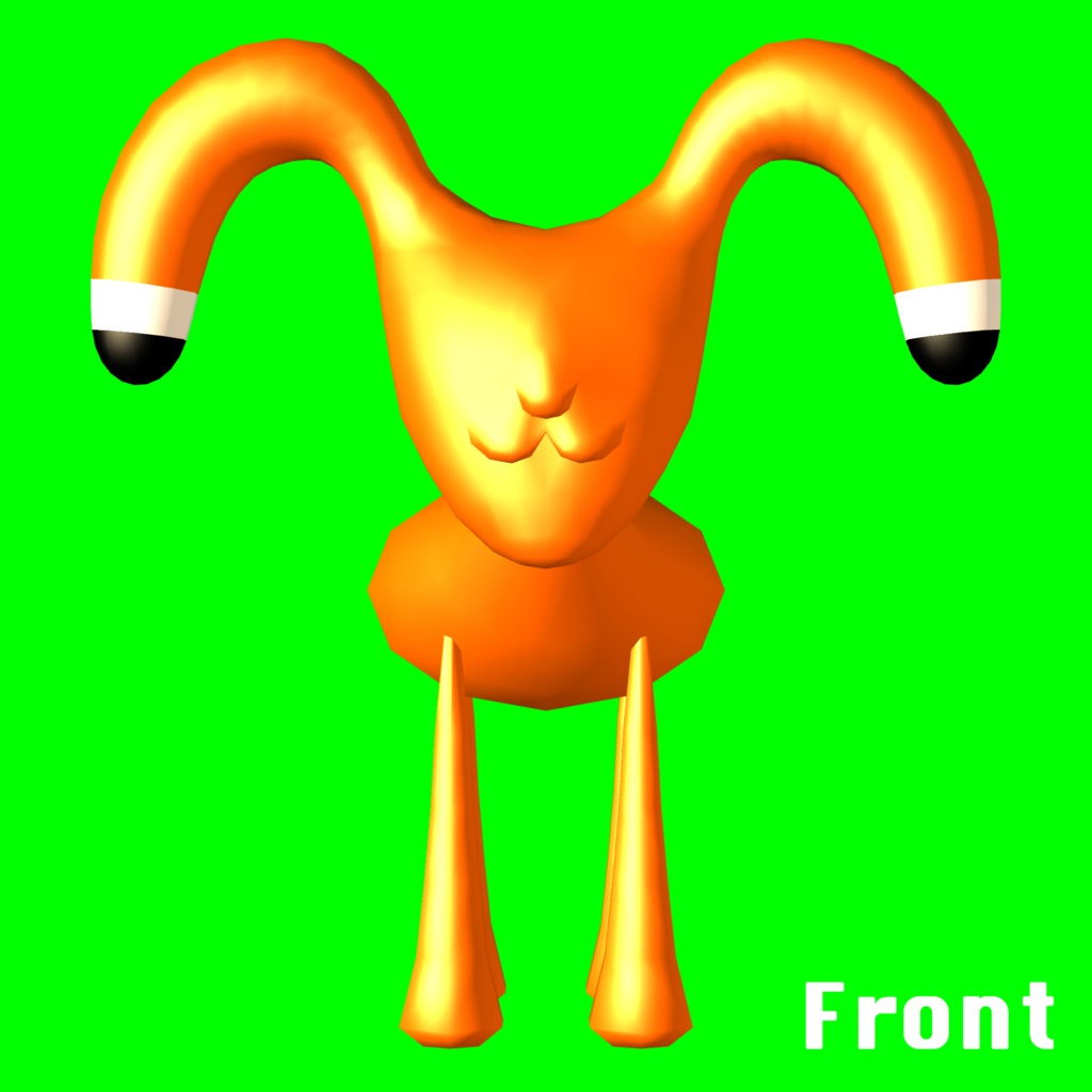 【3Dモデル】シュモクイヌ