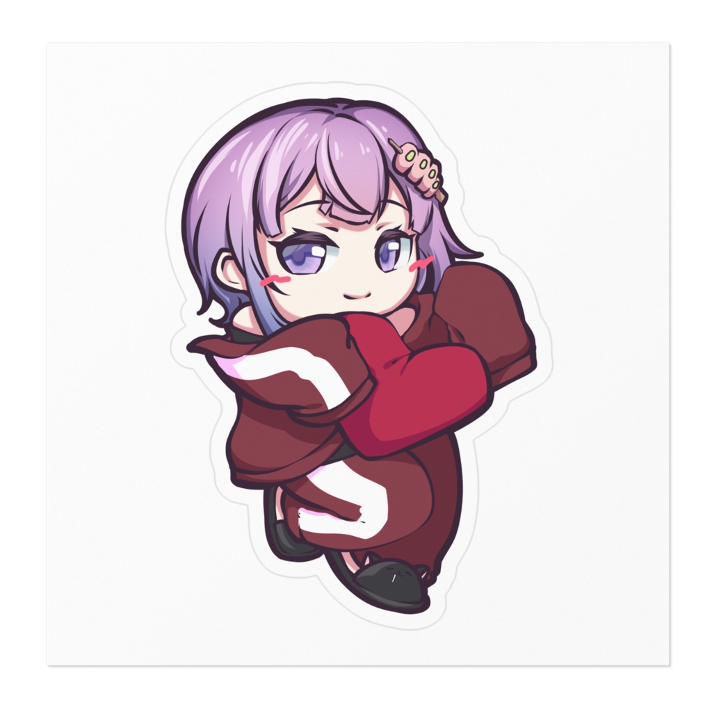 心を改め皆に愛を届ける義務サンタステッカー