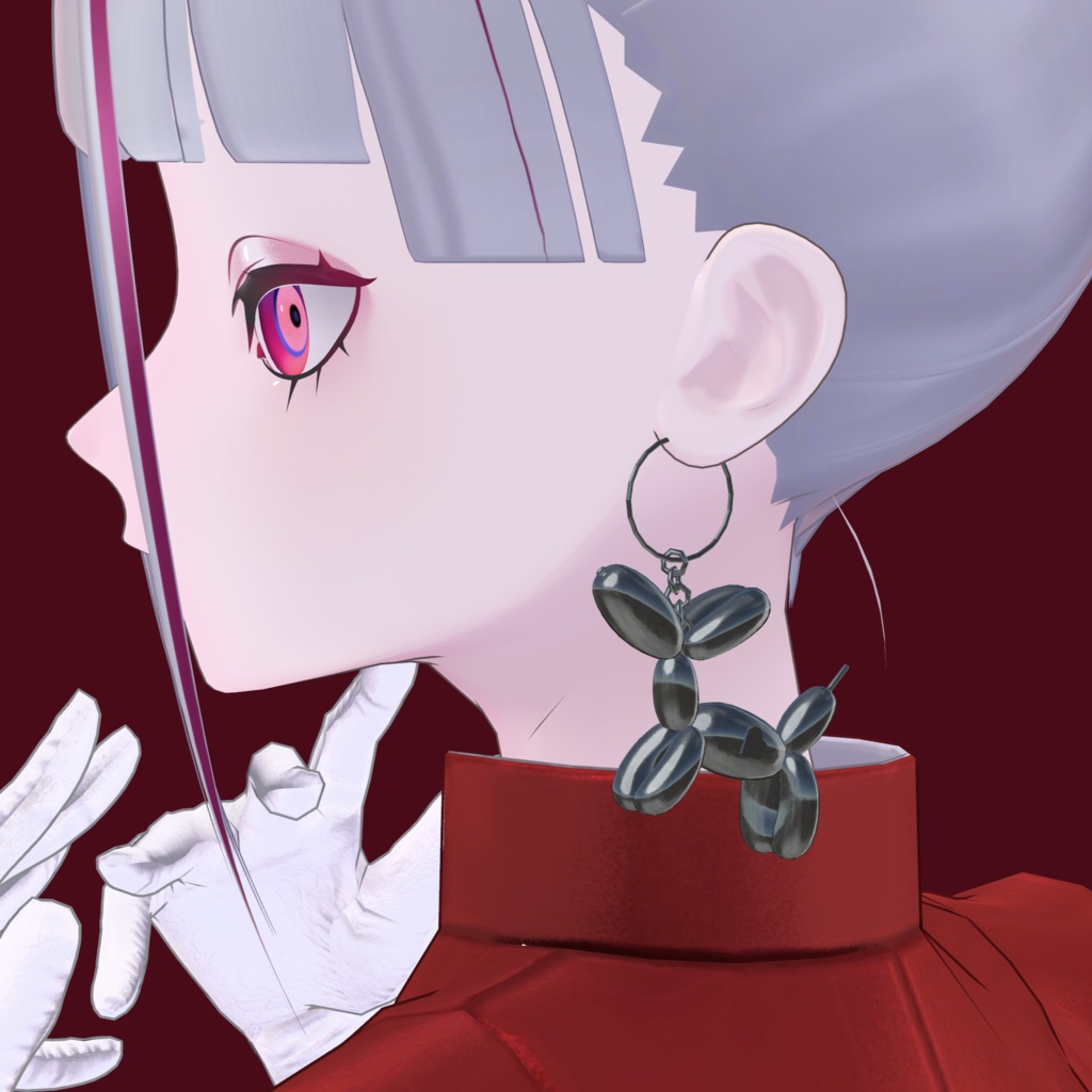 balloon dog ピアス