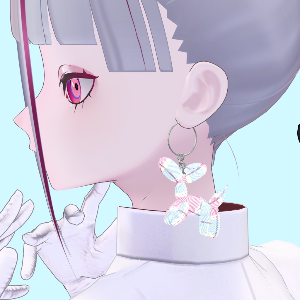 balloon dog ピアス