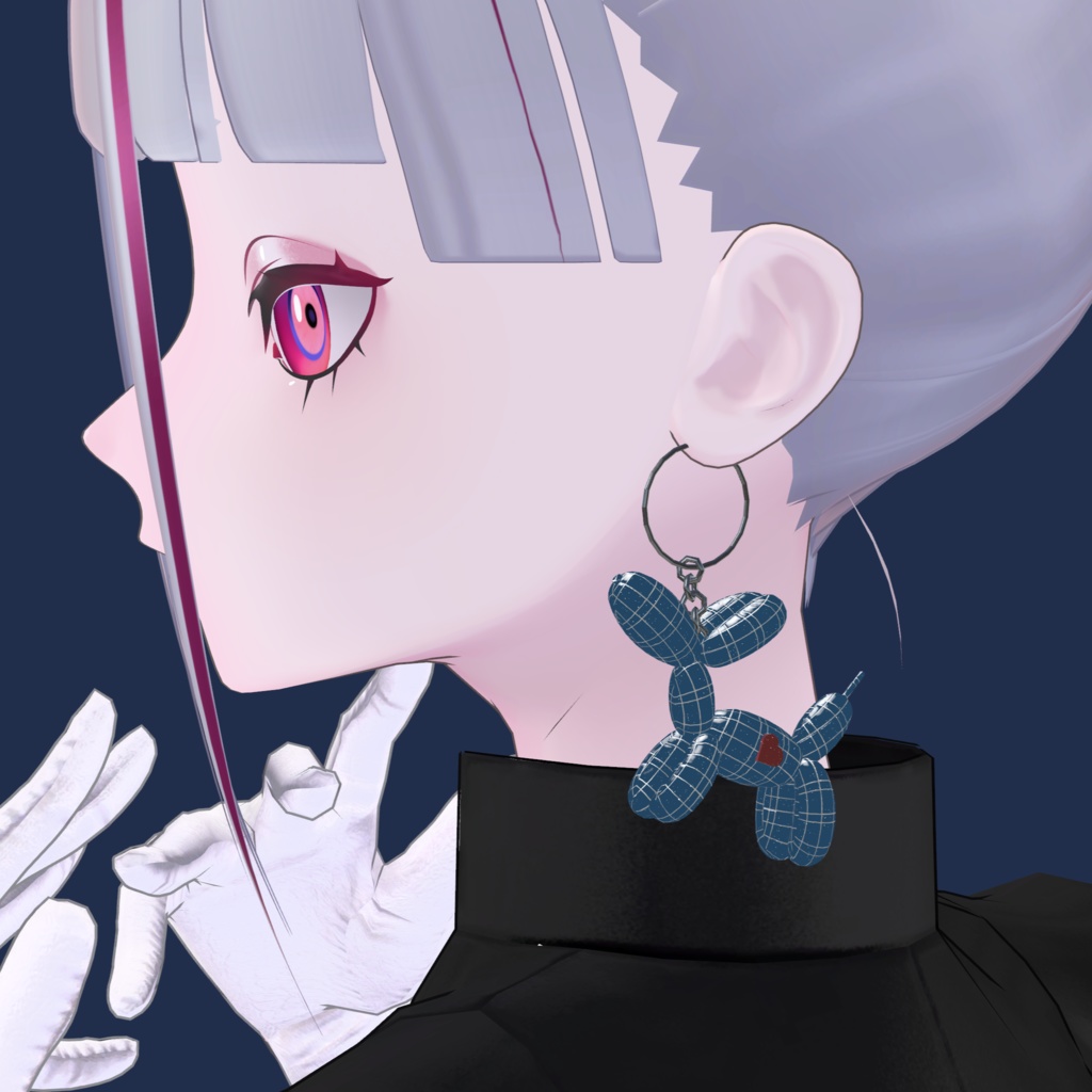 balloon dog ピアス