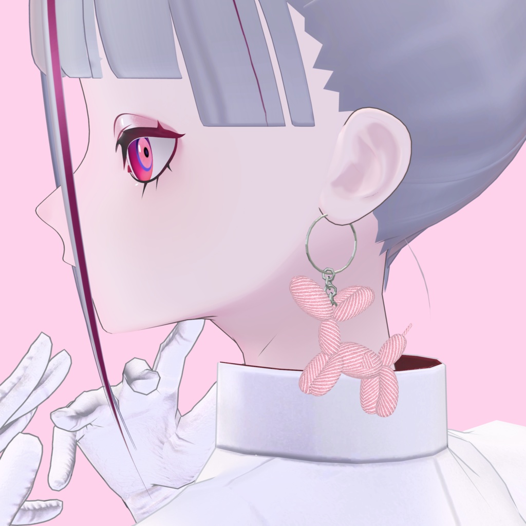 balloon dog ピアス