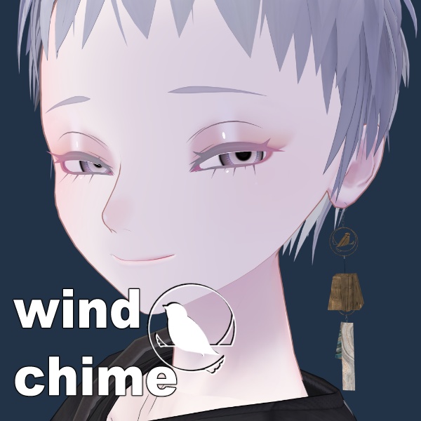 wind chimeピアス