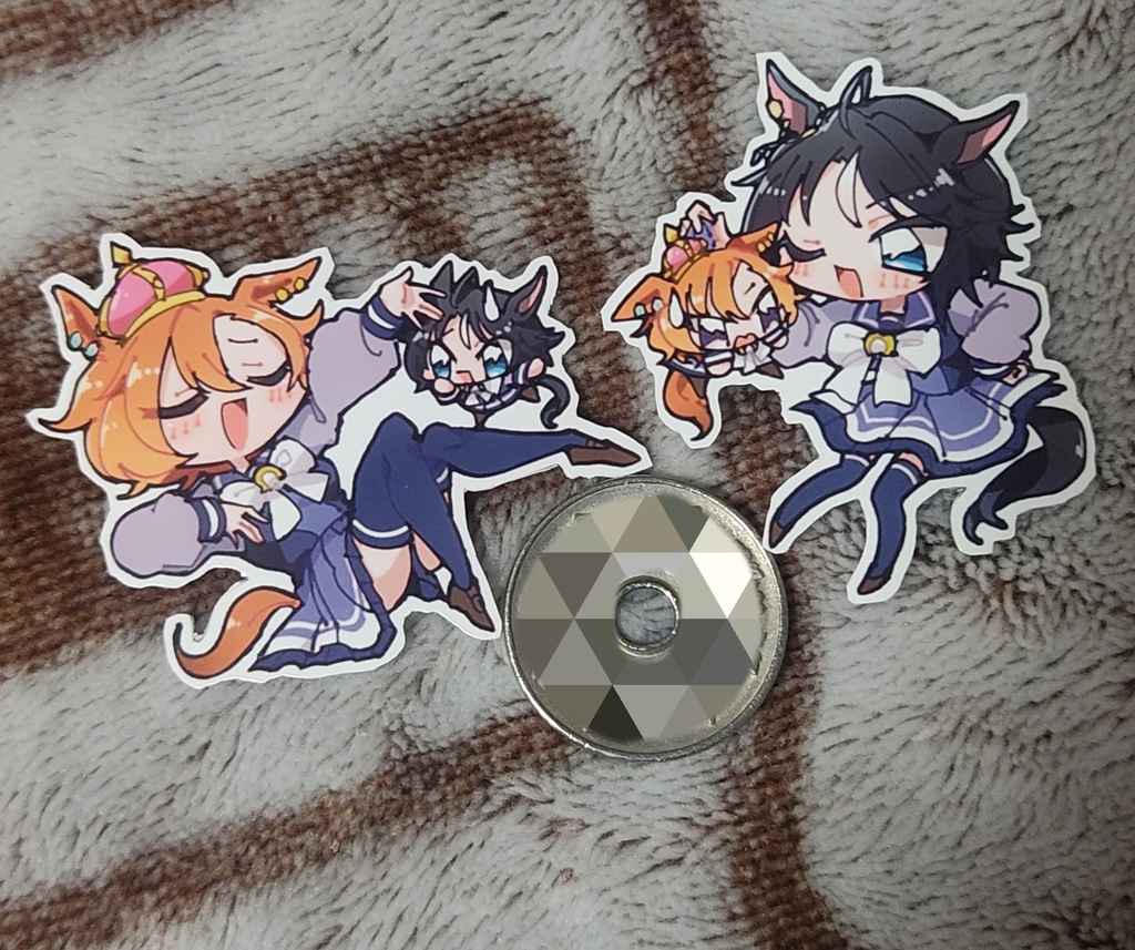 ①オペラ+ドトウ②フジキセキ+オペラ シール