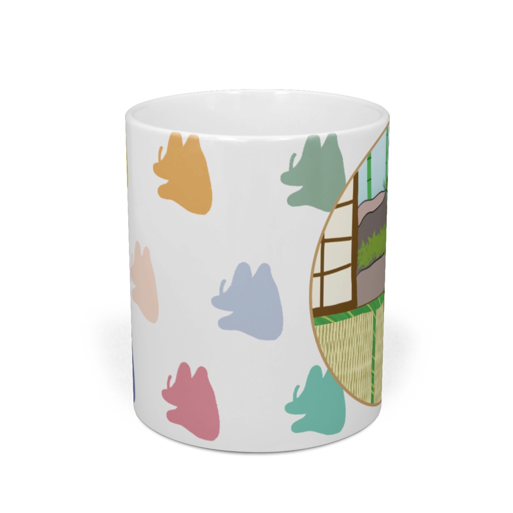 ほっとひといきガラゴンマグカップ