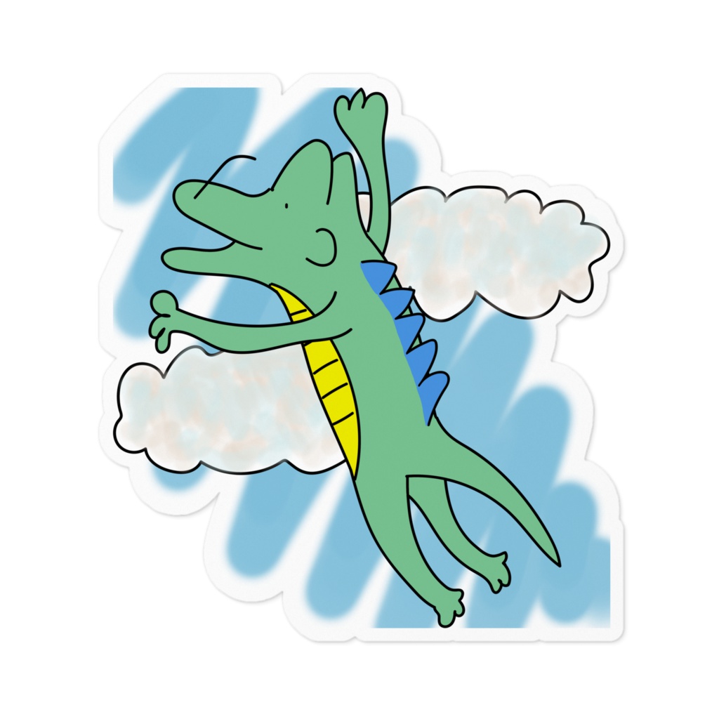 青空のガラゴン空を飛ぶ Mr Dragon Booth