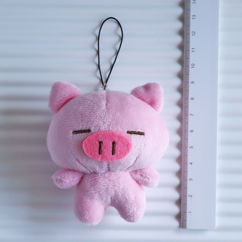 ぶたたぬいぐるみストラップ