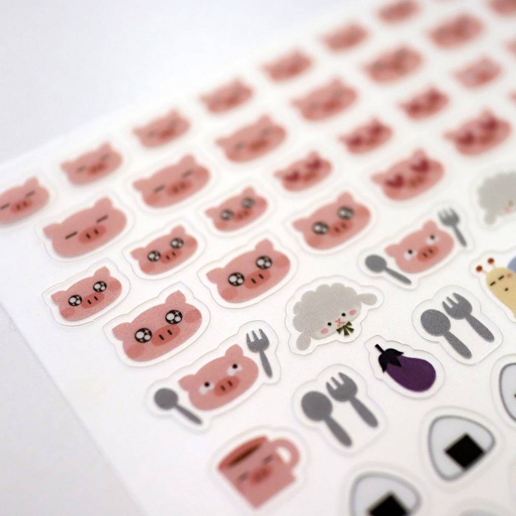 ぶたたのスケジュールシール