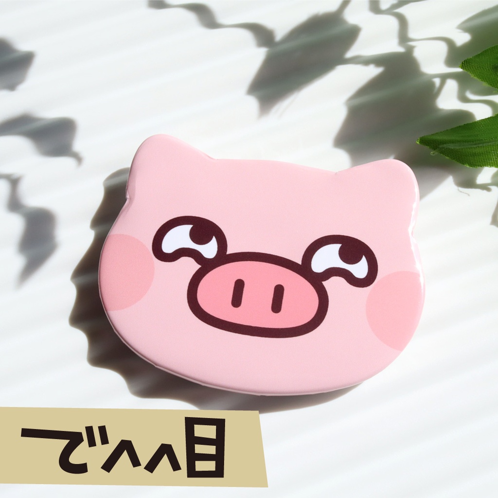 顔だけ星人缶バッジ