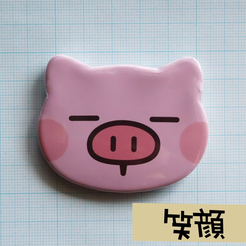 顔だけ星人缶バッジ