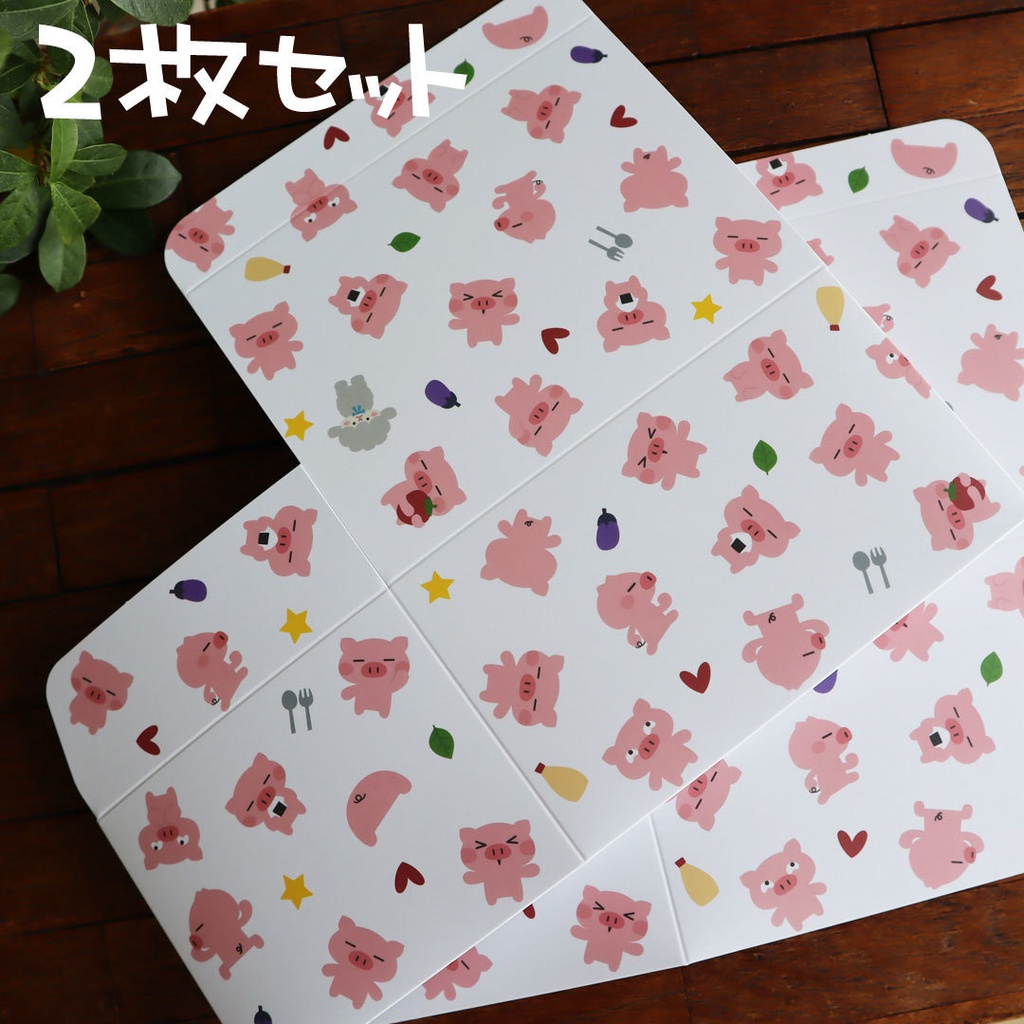 ぶたたのかわいいギフトボックス2枚組