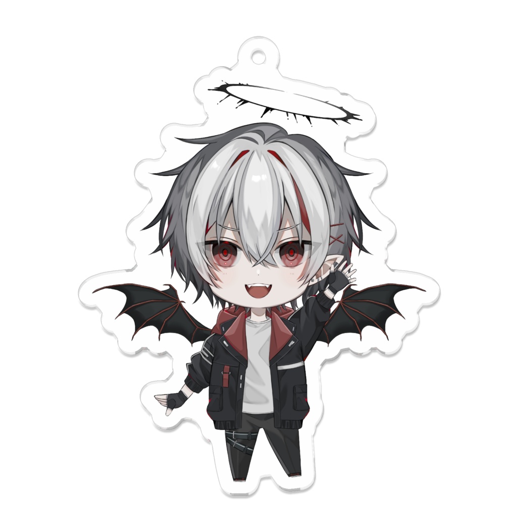 暁天理 こんてんりアクキー 70x70(mm)