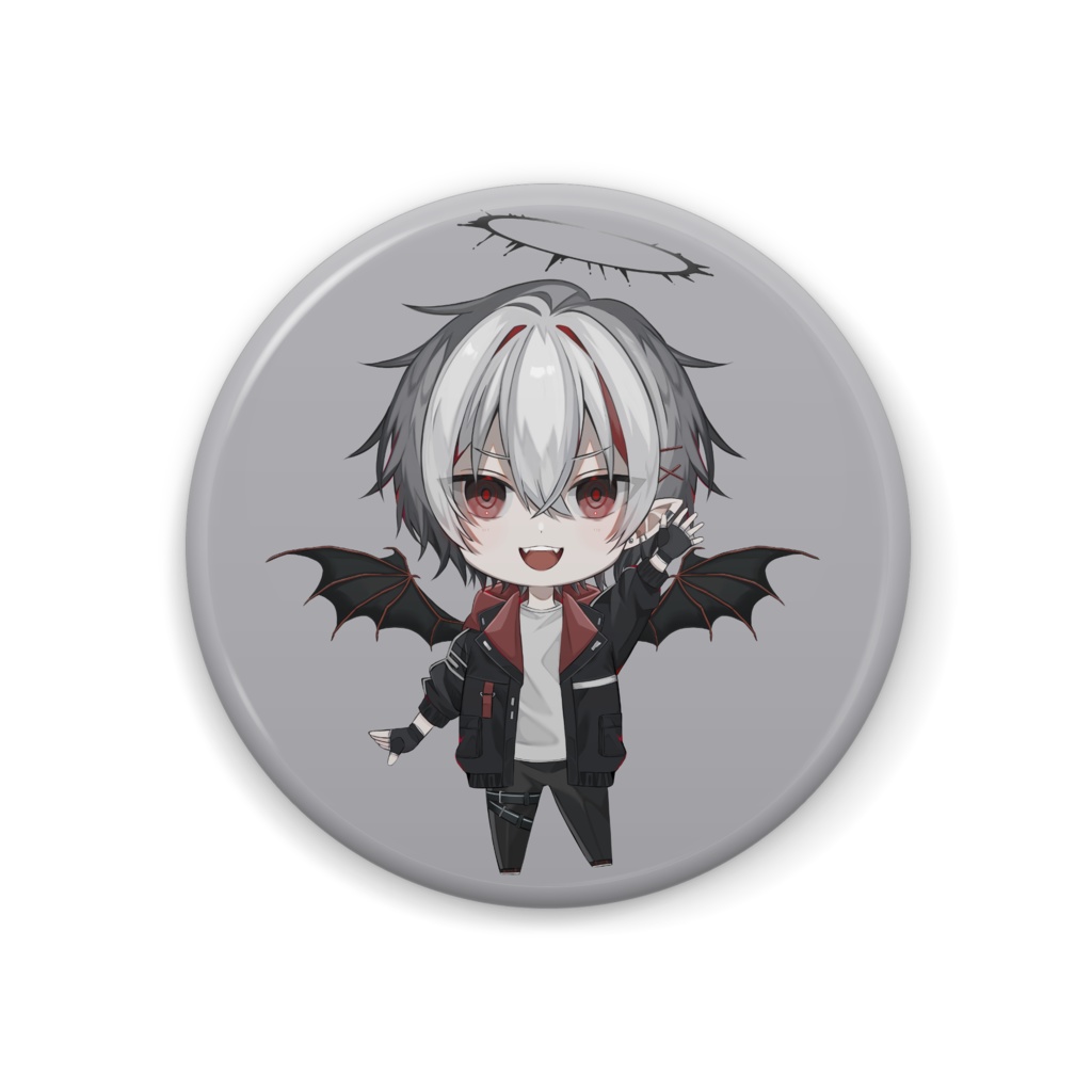 暁天理 缶バッジ こんてんりVer 44(mm)