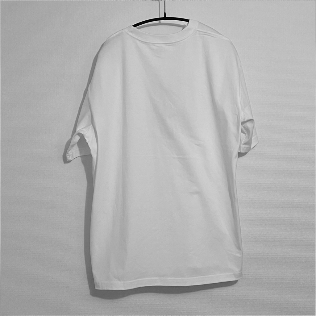 【受注生産】半袖丁シャツ(白/黒)_用水路