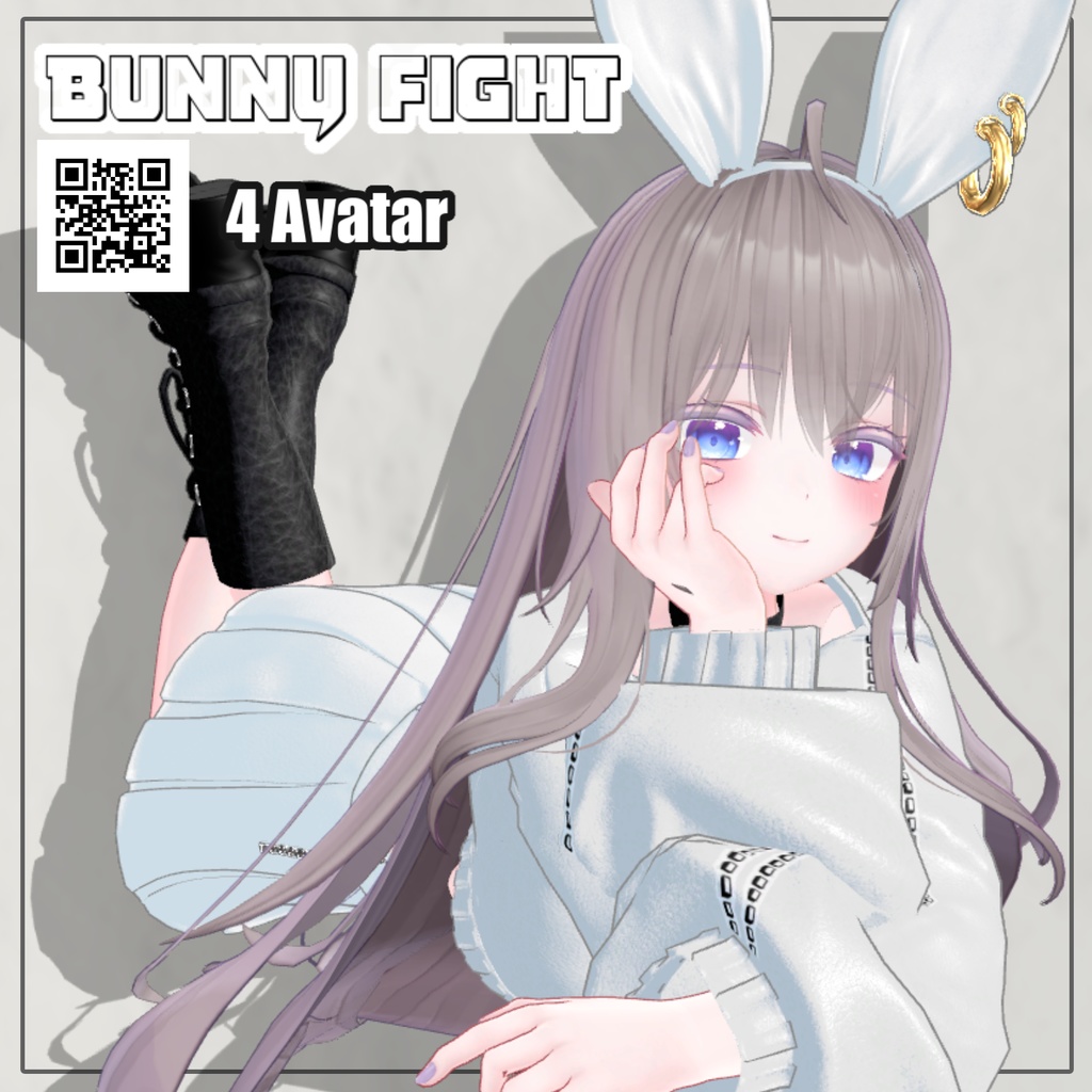 【4アバター対応】 🐰Bunny Fight🐰