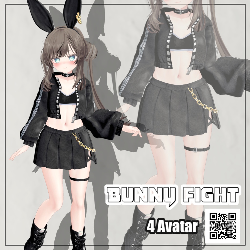 【4アバター対応】 🐰Bunny Fight🐰