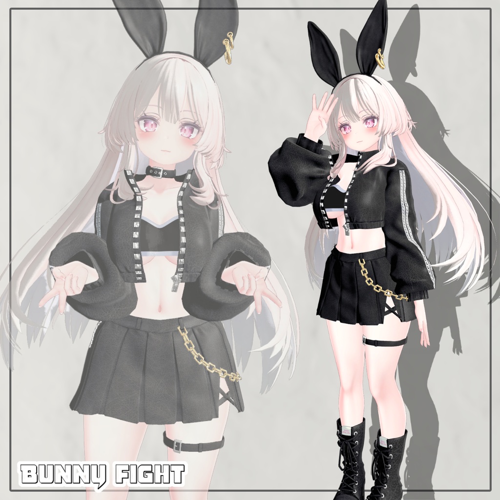 【4アバター対応】 🐰Bunny Fight🐰