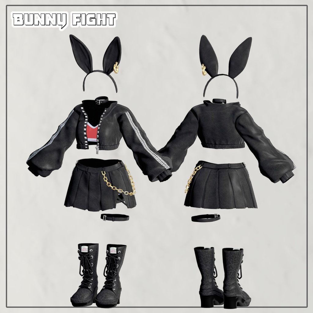 【4アバター対応】 🐰Bunny Fight🐰