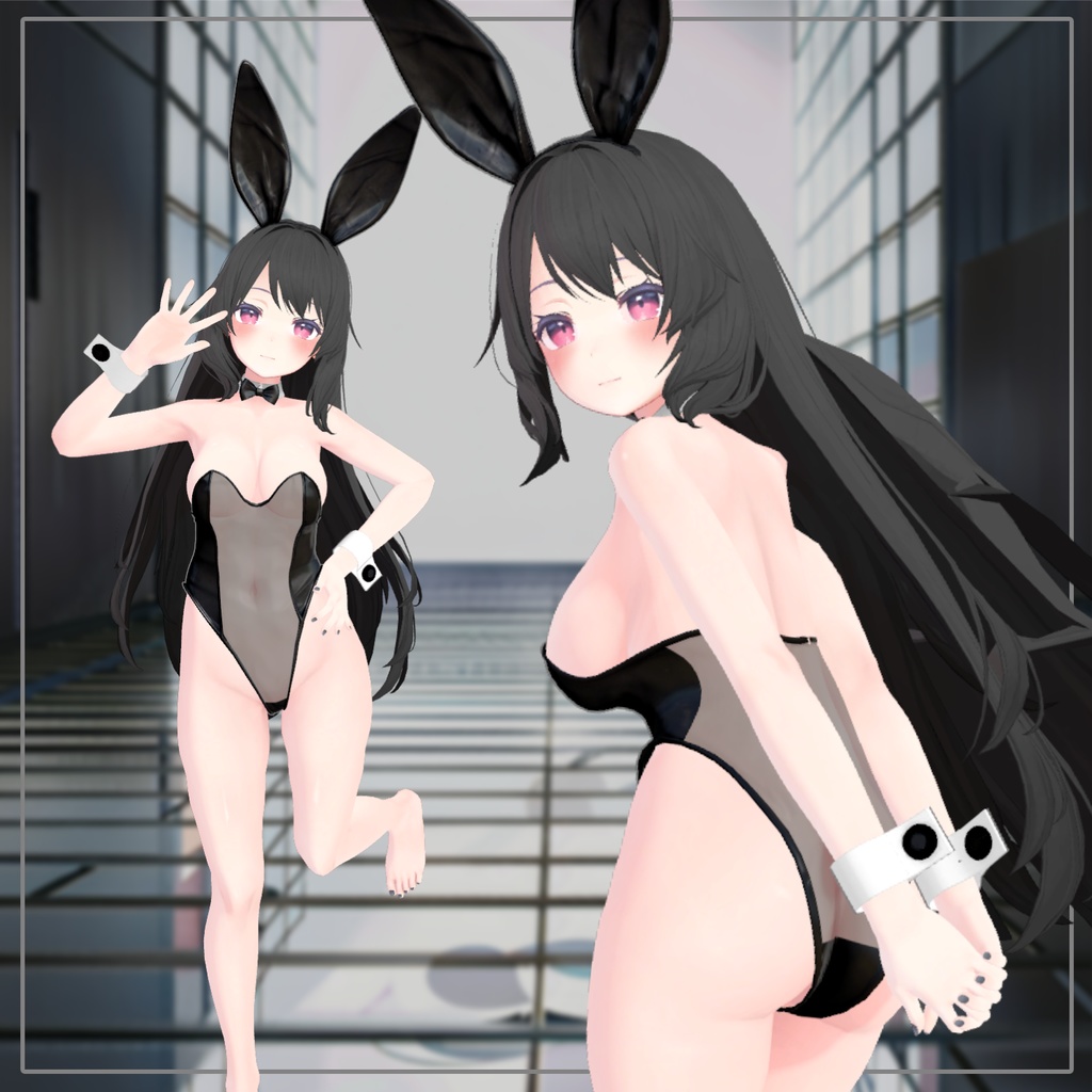 【4Avatar】【PB】 Bunny Bunny 【VRChat想定】