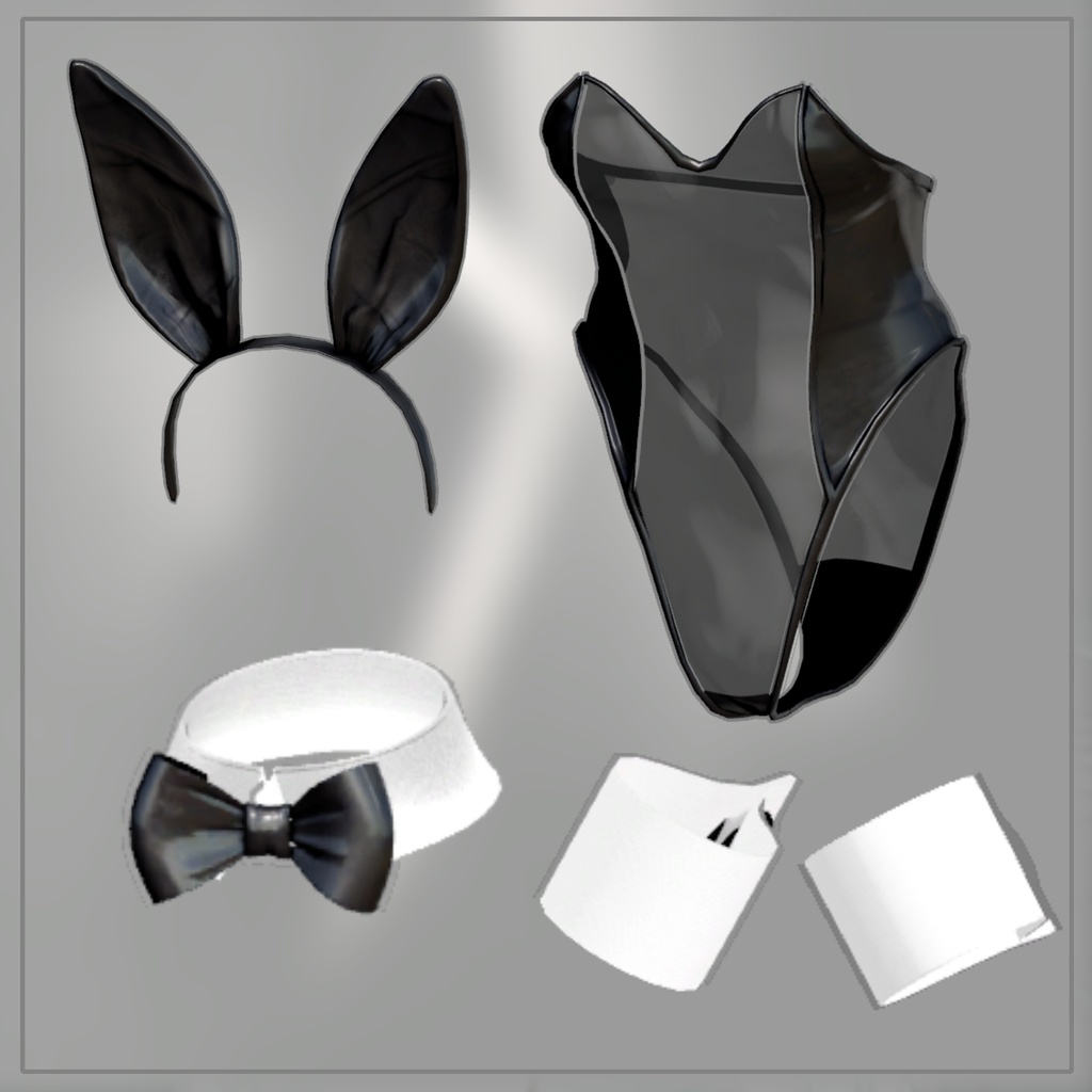 【4Avatar】【PB】 Bunny Bunny 【VRChat想定】