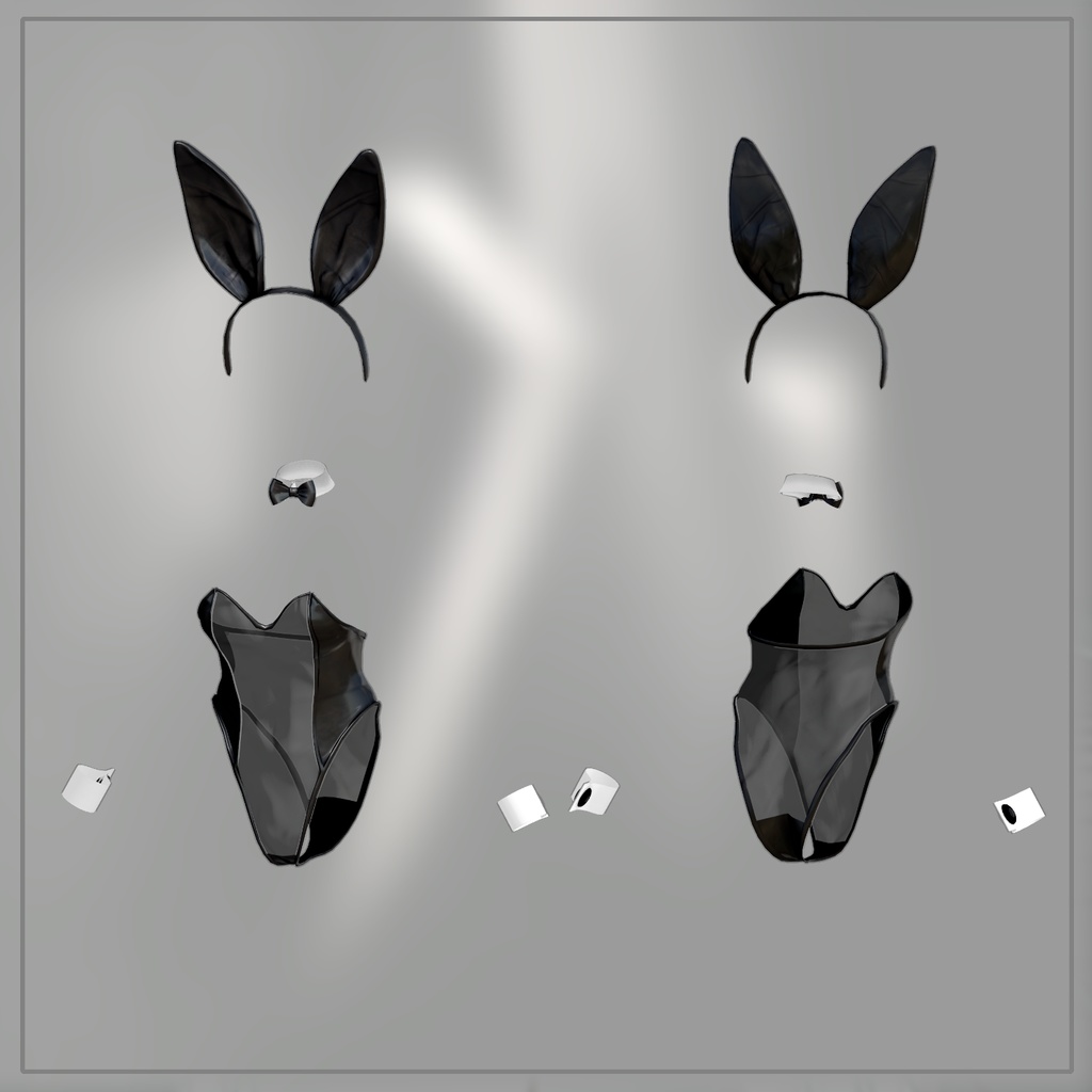 【4Avatar】【PB】 Bunny Bunny 【VRChat想定】