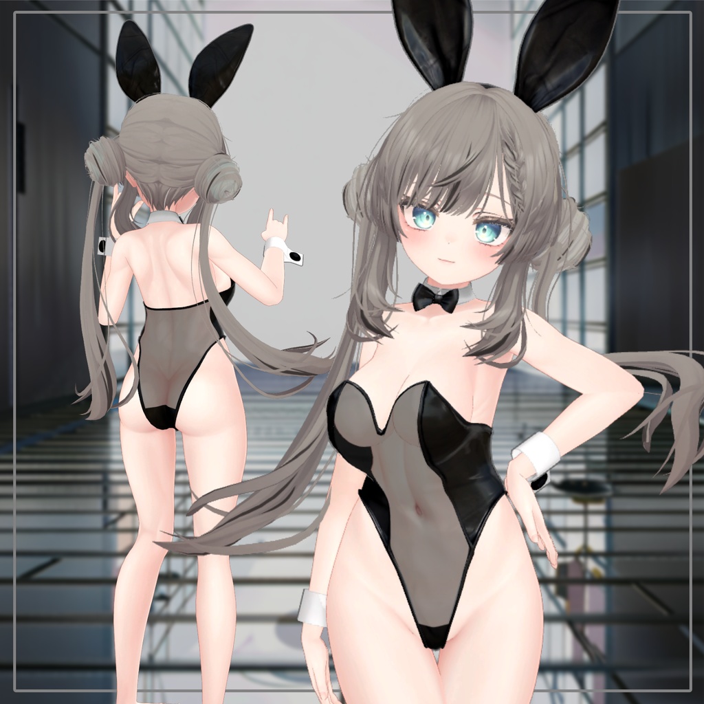 【4Avatar】【PB】 Bunny Bunny 【VRChat想定】