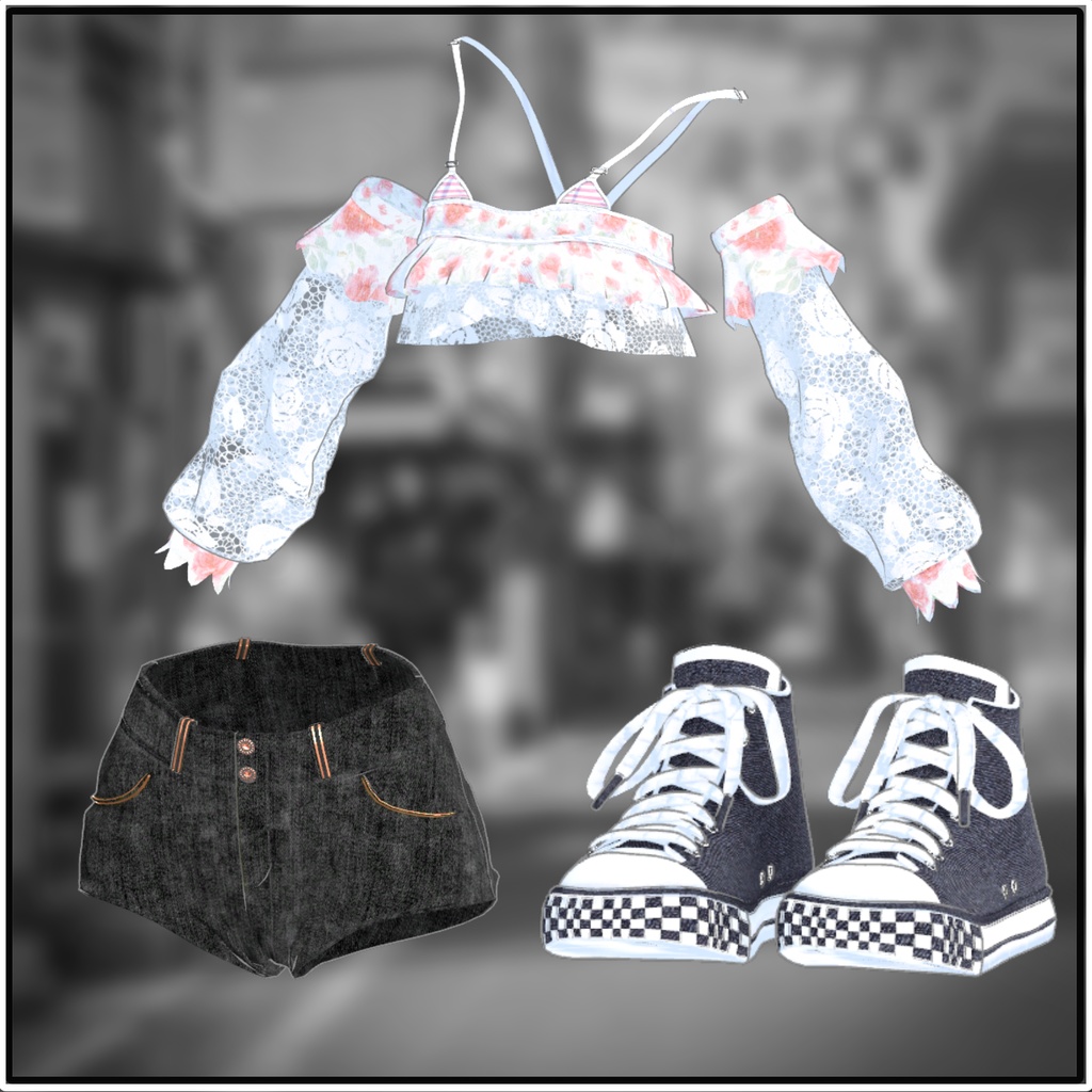 【4 Avatars】 Doki Meki 【VRChat想定】