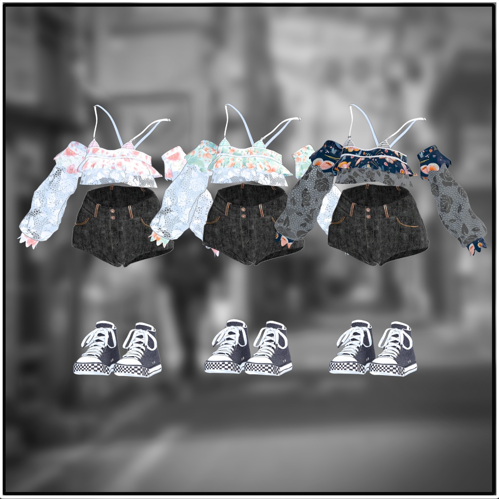 【4 Avatars】 Doki Meki 【VRChat想定】