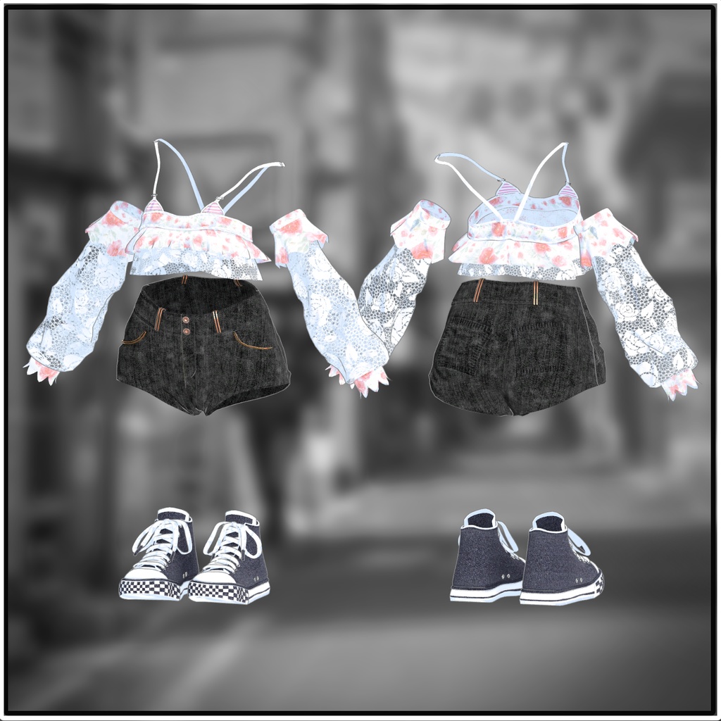 【4 Avatars】 Doki Meki 【VRChat想定】