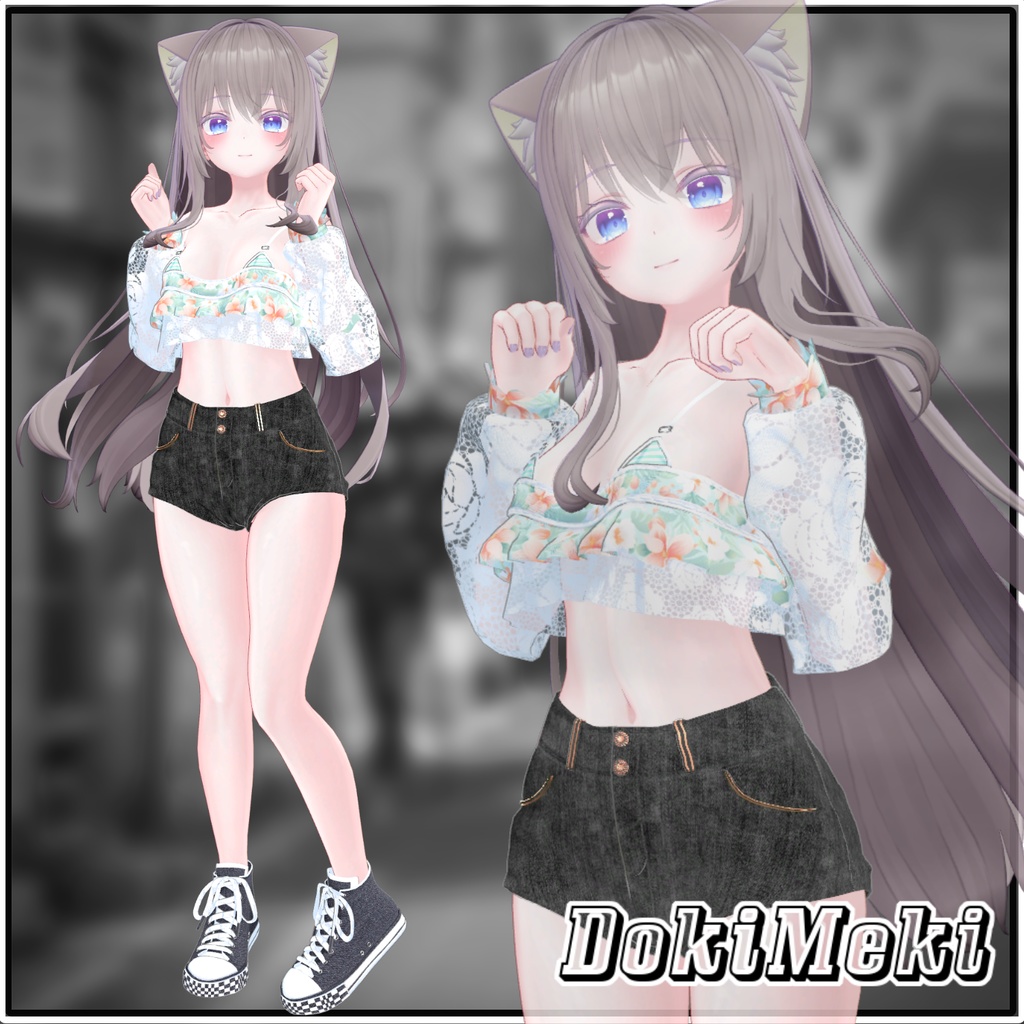 【4 Avatars】 Doki Meki 【VRChat想定】